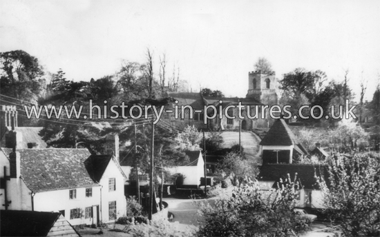 The Church and Village, Hadstock, Essex. c.1960's
